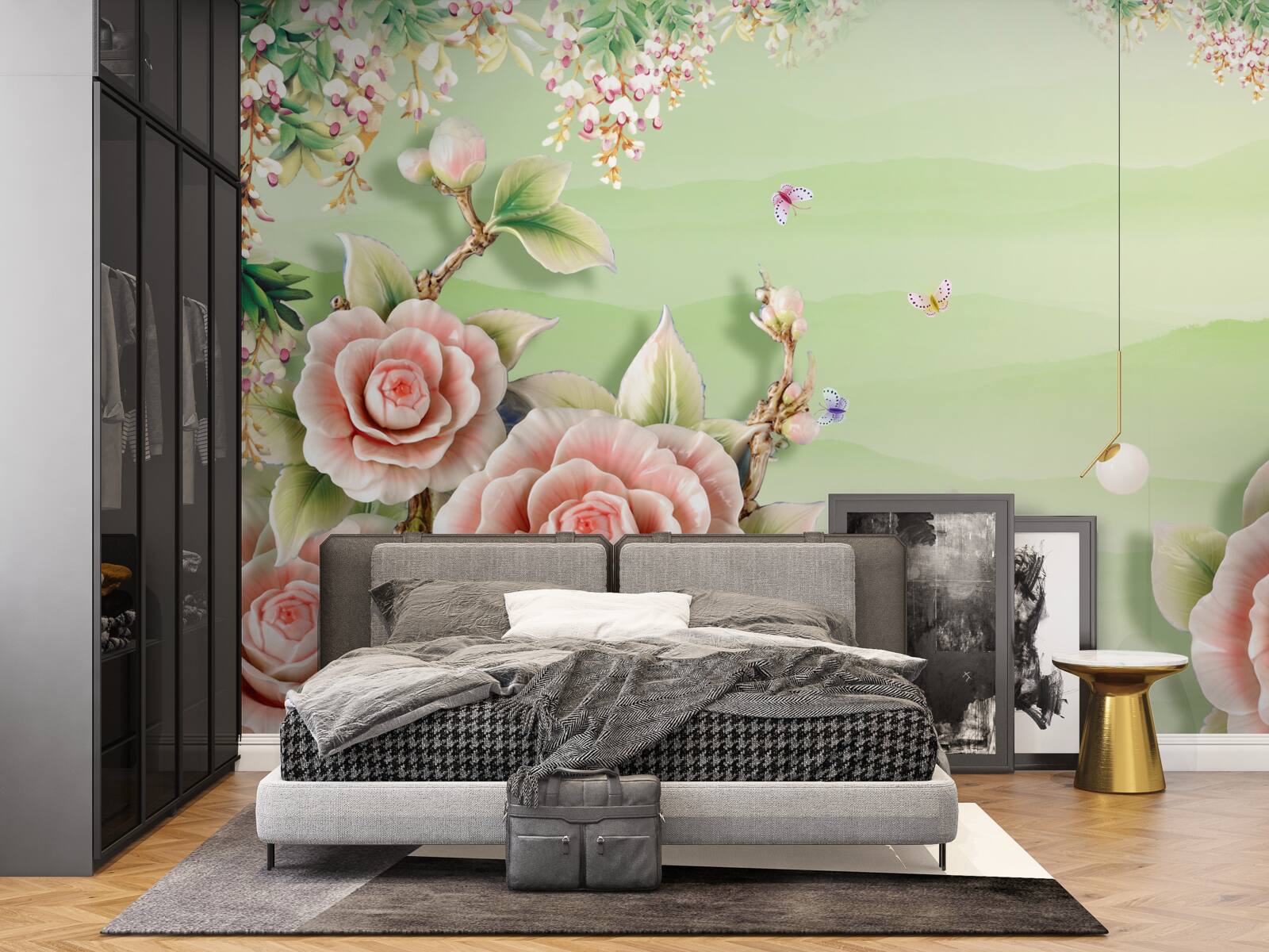 Fototapeta nádherné porcelánové ruže