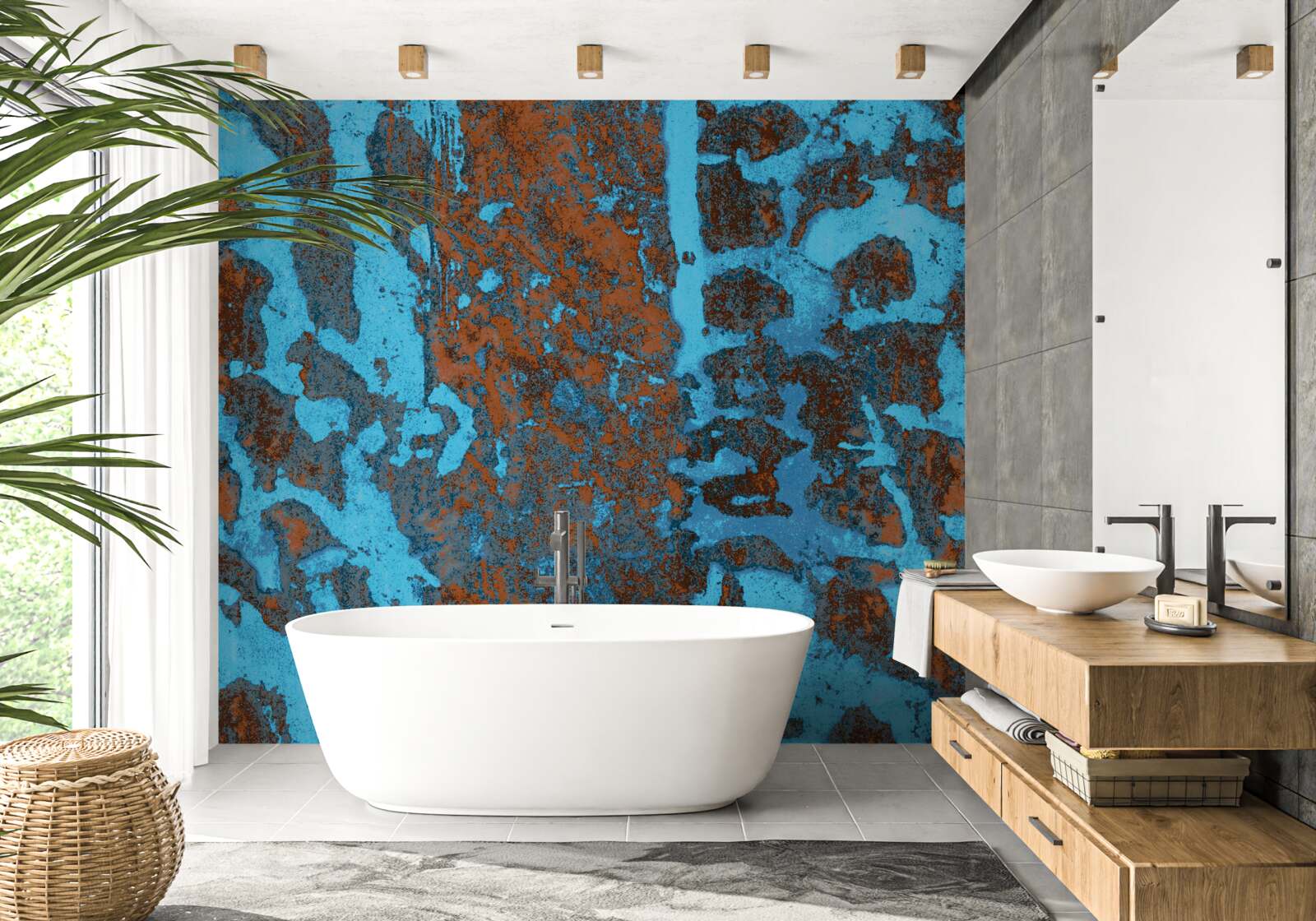 Fototapeta staré kovové pozadie