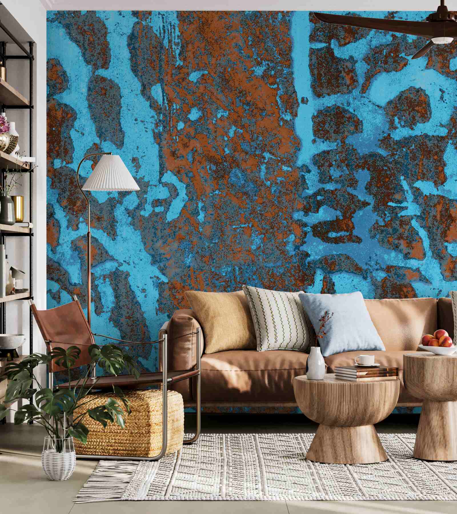 Fototapeta staré kovové pozadie