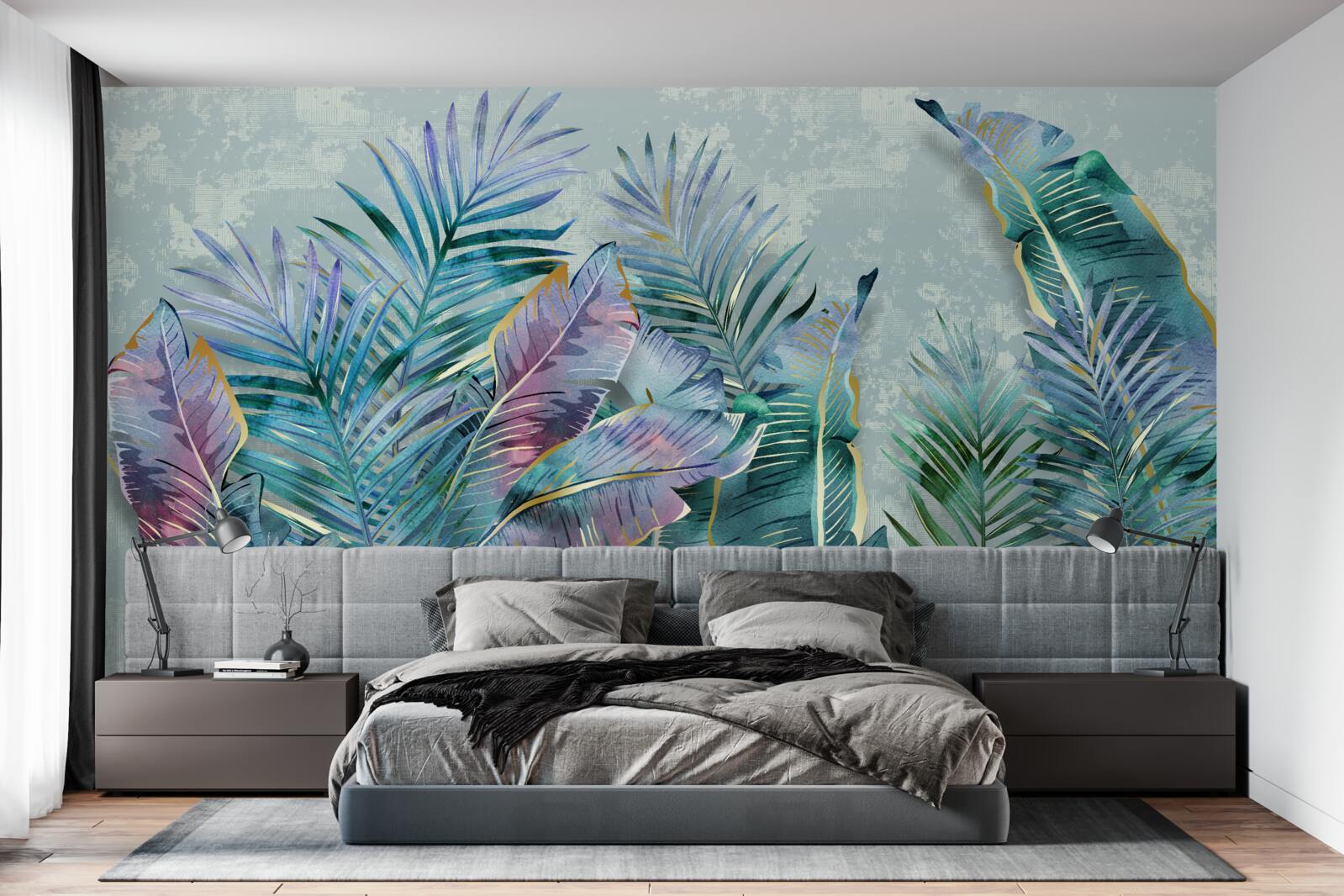 Fototapeta úžasné palmové listy