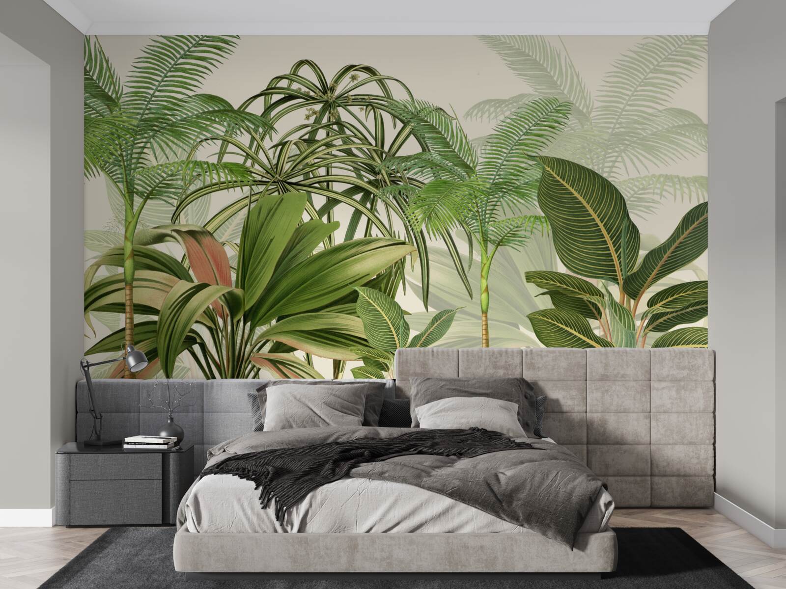 Fototapeta tropické stromy vrátane paliem