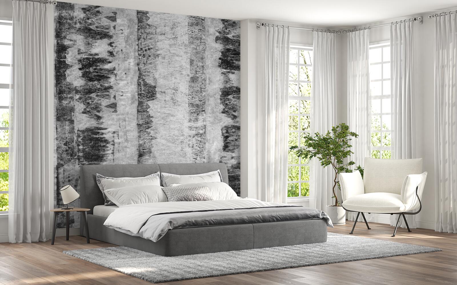 Fototapeta večné zlaté proporcie dreva