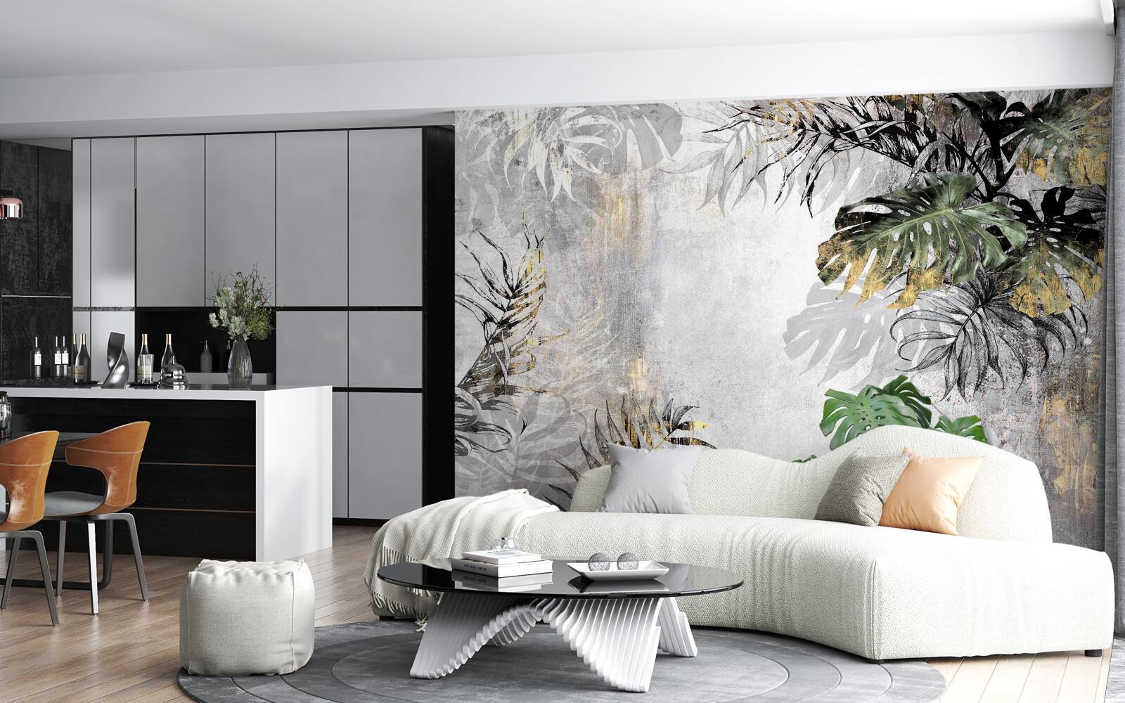 Fototapeta dážď v tropickom lese