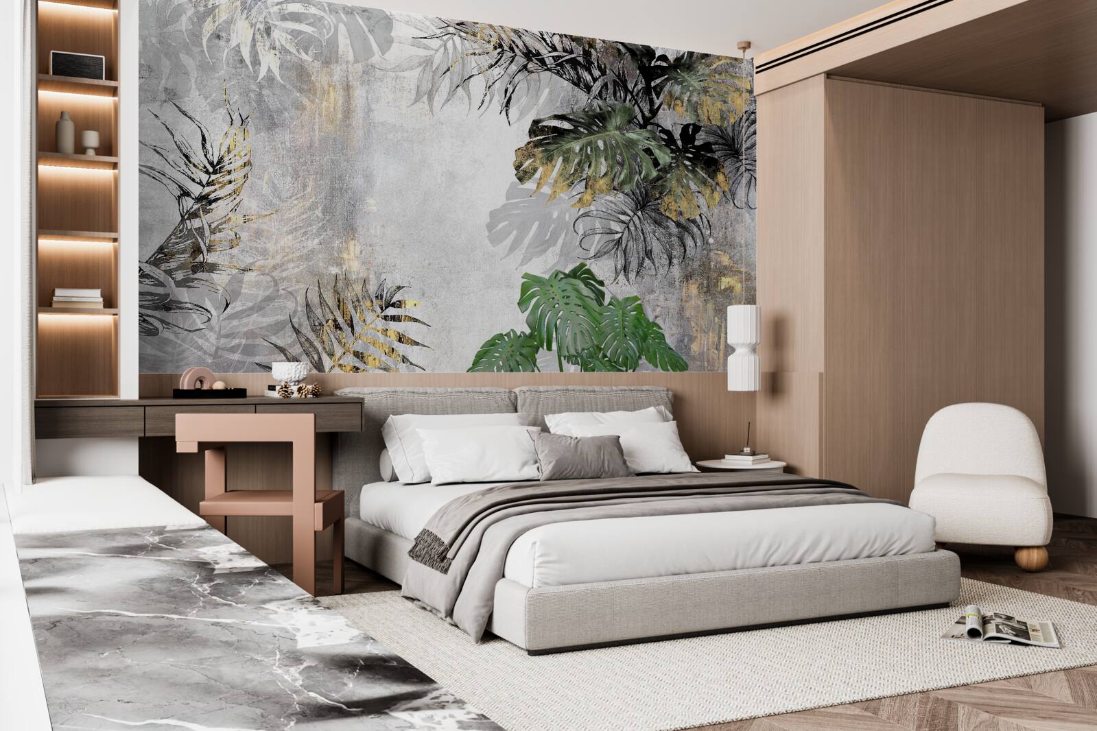 Fototapeta dážď v tropickom lese