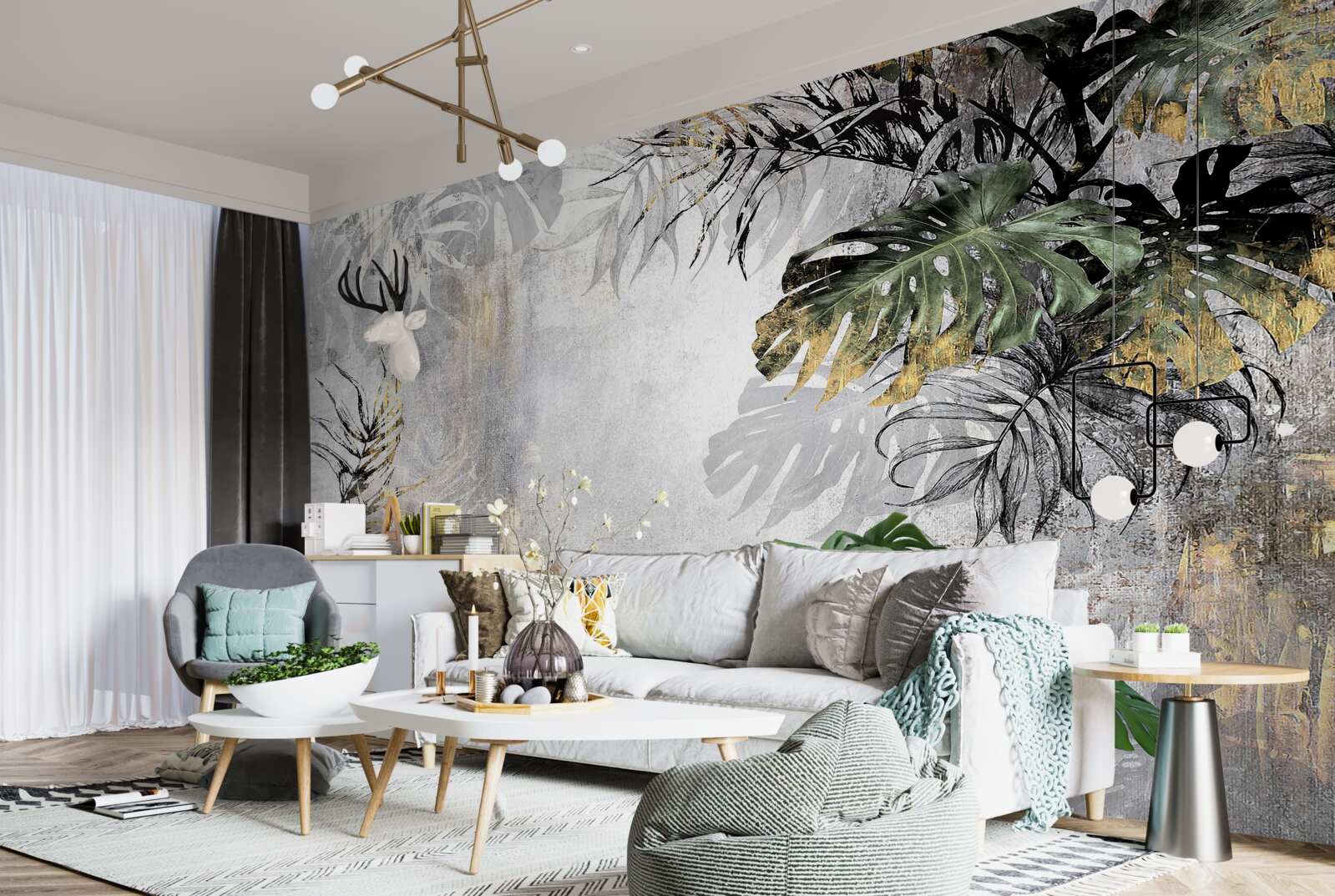 Fototapeta dážď v tropickom lese