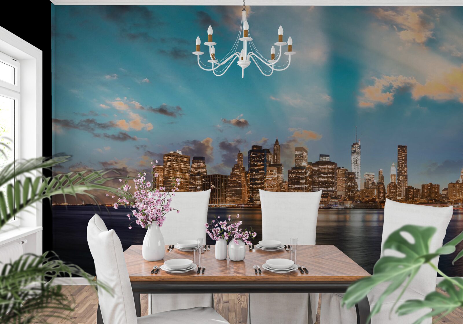 Fototapeta Brooklynský most a Manhattan, New York