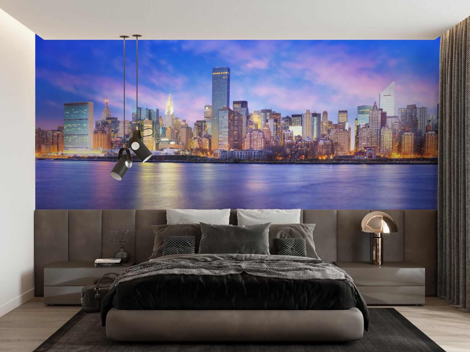 Fototapeta pohľad na mestské mrakodrapy