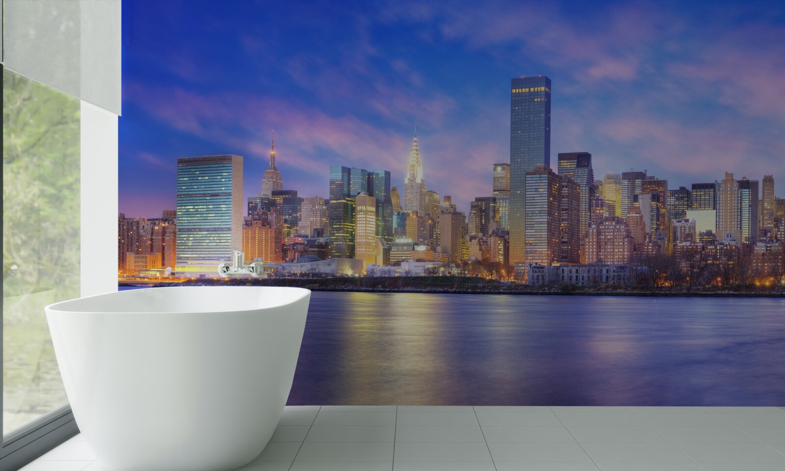 Fototapeta pohľad na mestské mrakodrapy