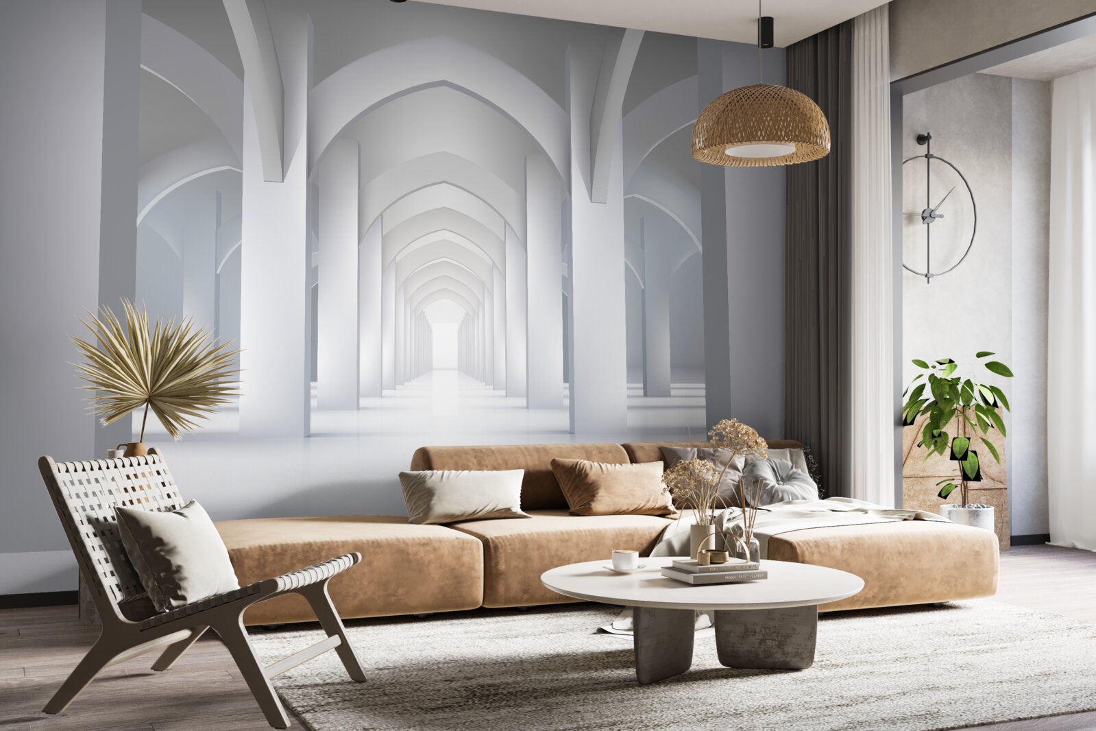 Fototapeta ľahké oblúky v gotickom štýle