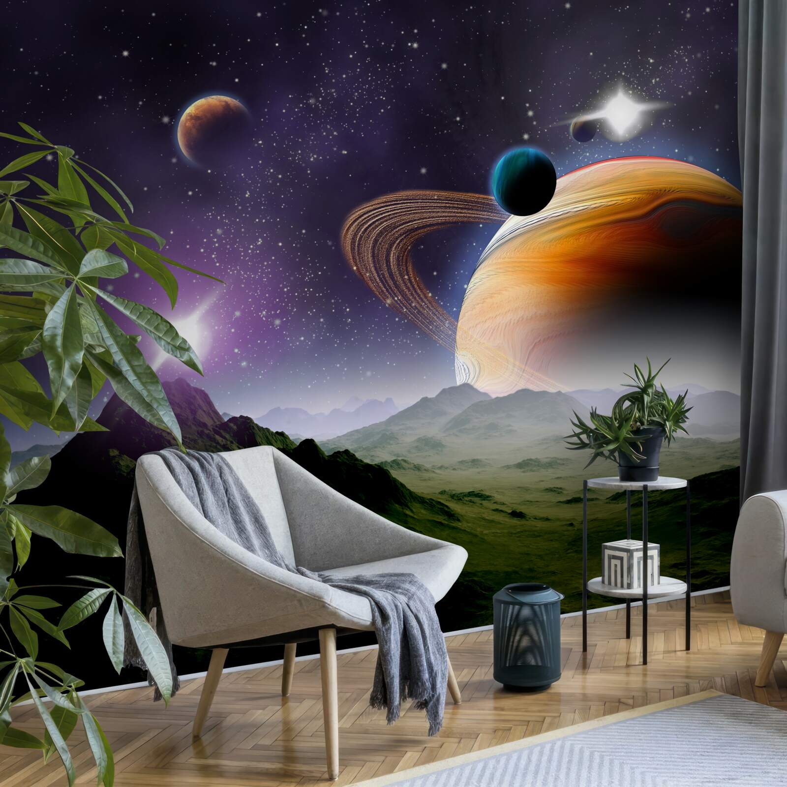 Fototapeta magický priestor hviezd