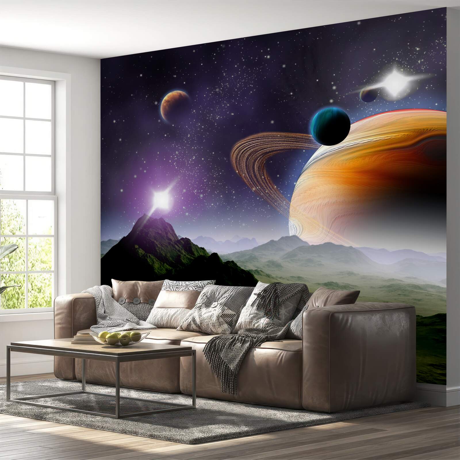 Fototapeta magický priestor hviezd