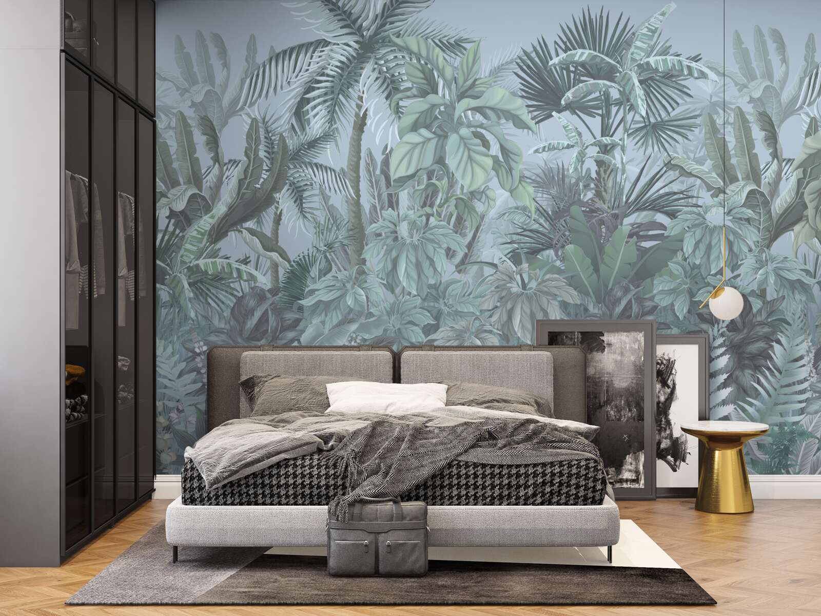 Fototapeta tma v džungli