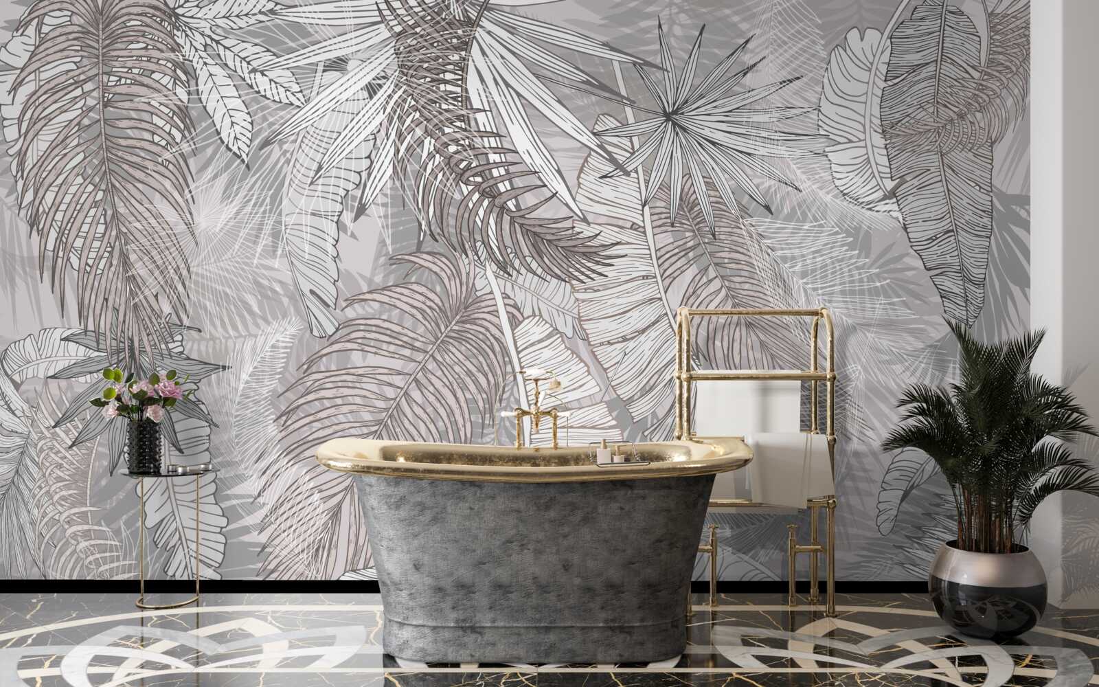 Fototapeta džungľa plná vegetácie