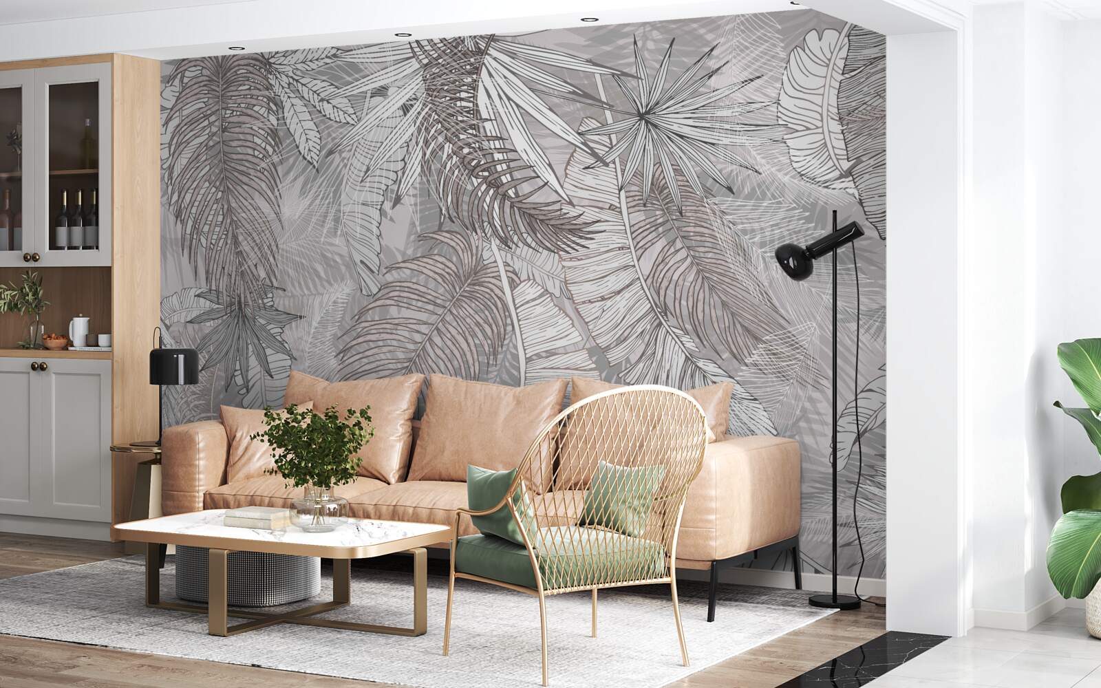 Fototapeta džungľa plná vegetácie