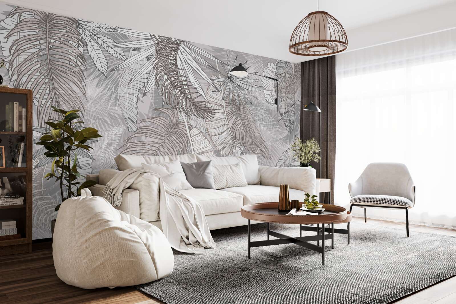 Fototapeta džungľa plná vegetácie