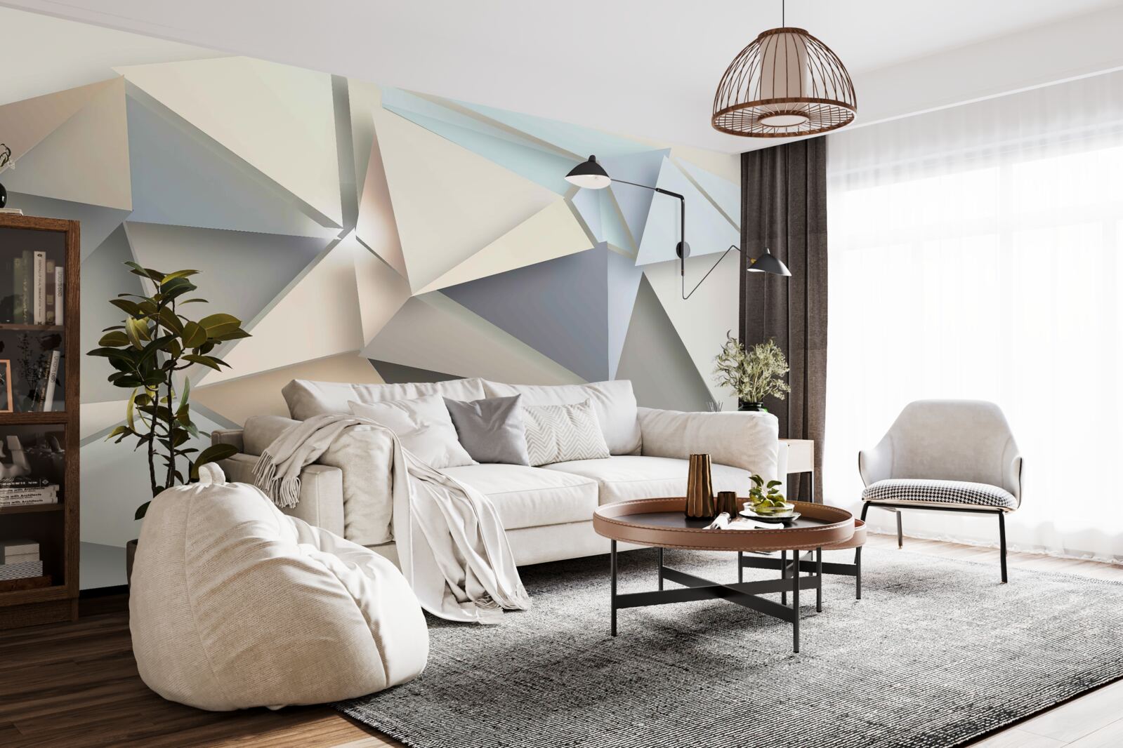 Fototapeta diamantový dizajn