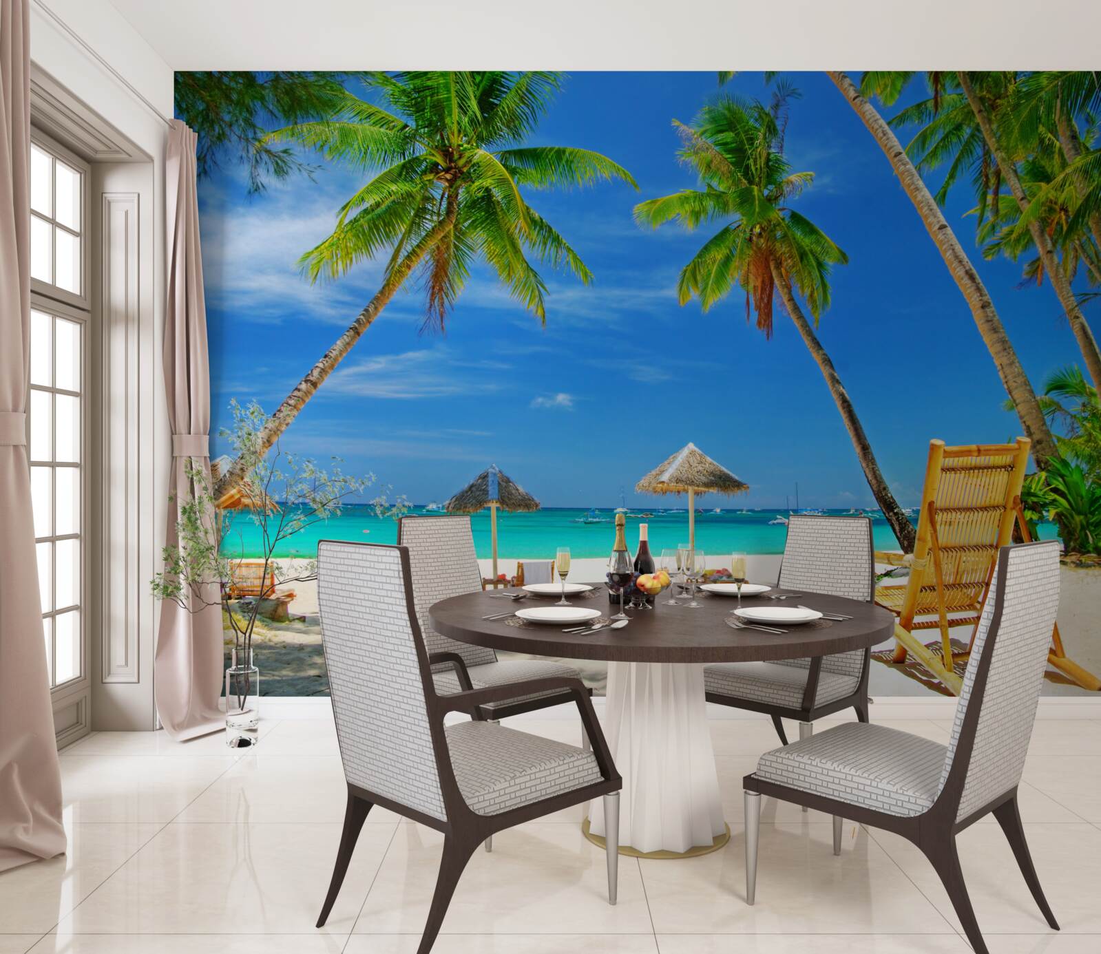 Fototapeta oddych na tropickom pobreží