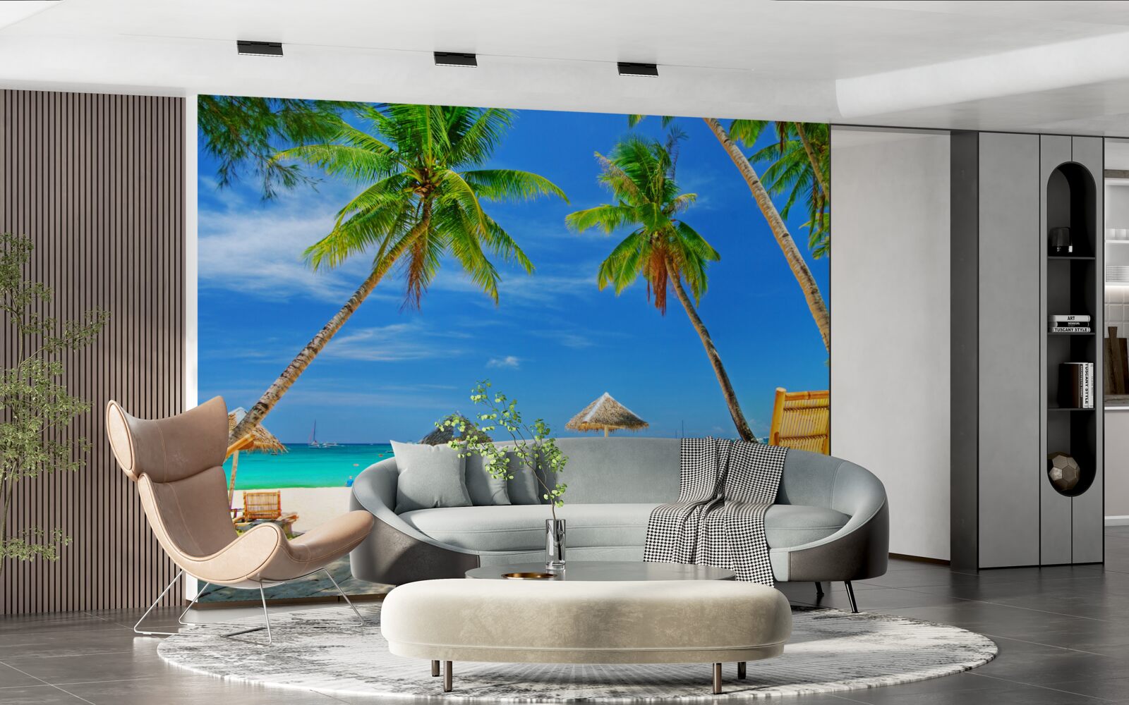 Fototapeta oddych na tropickom pobreží