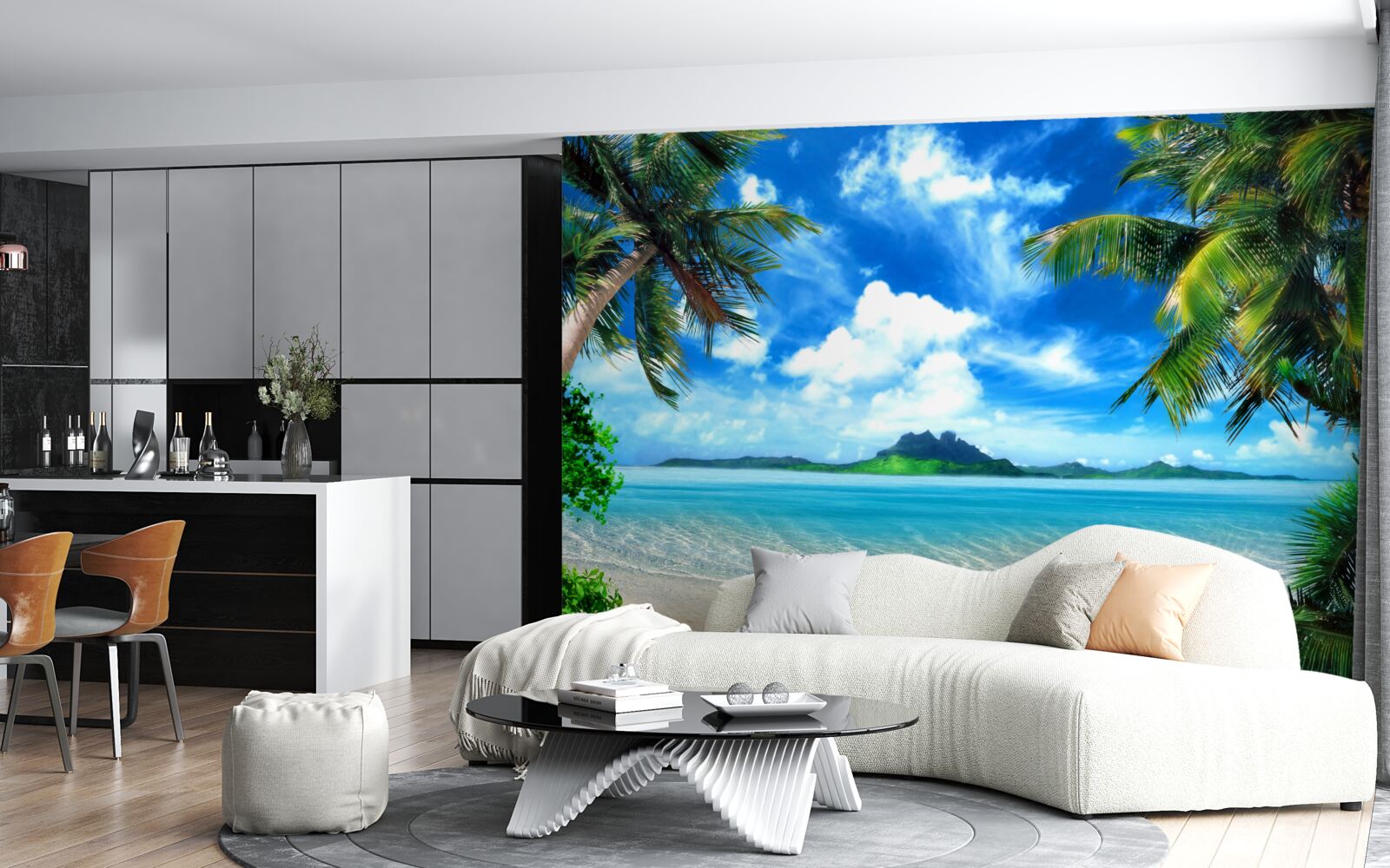 Fototapeta raj v trópoch