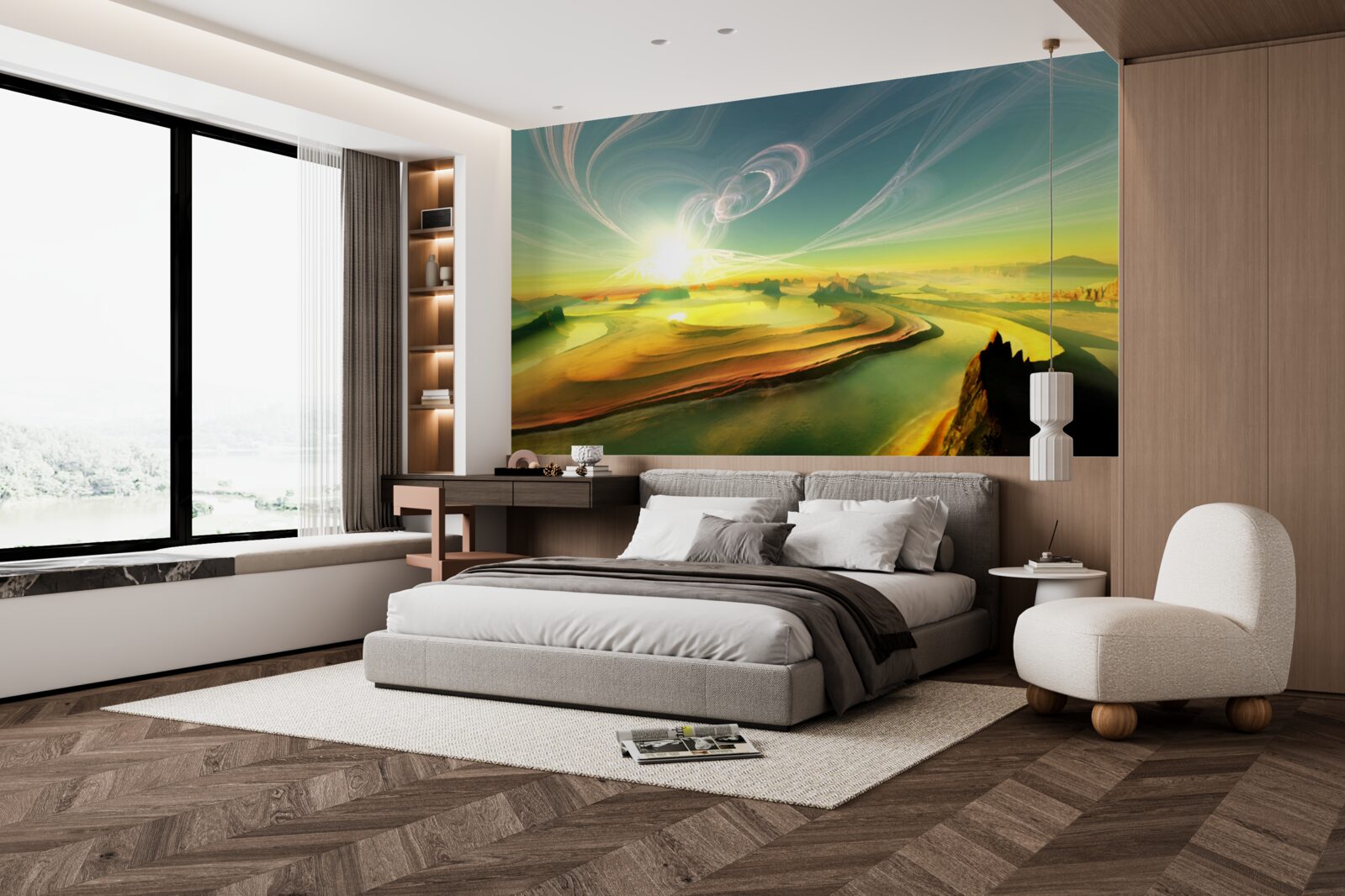 Fototapeta vietor transformácie