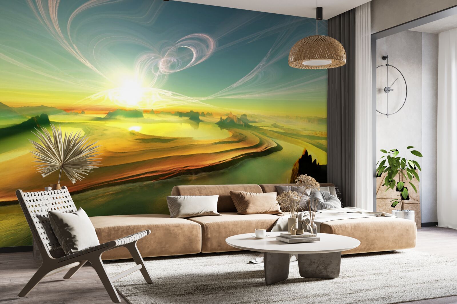 Fototapeta vietor transformácie