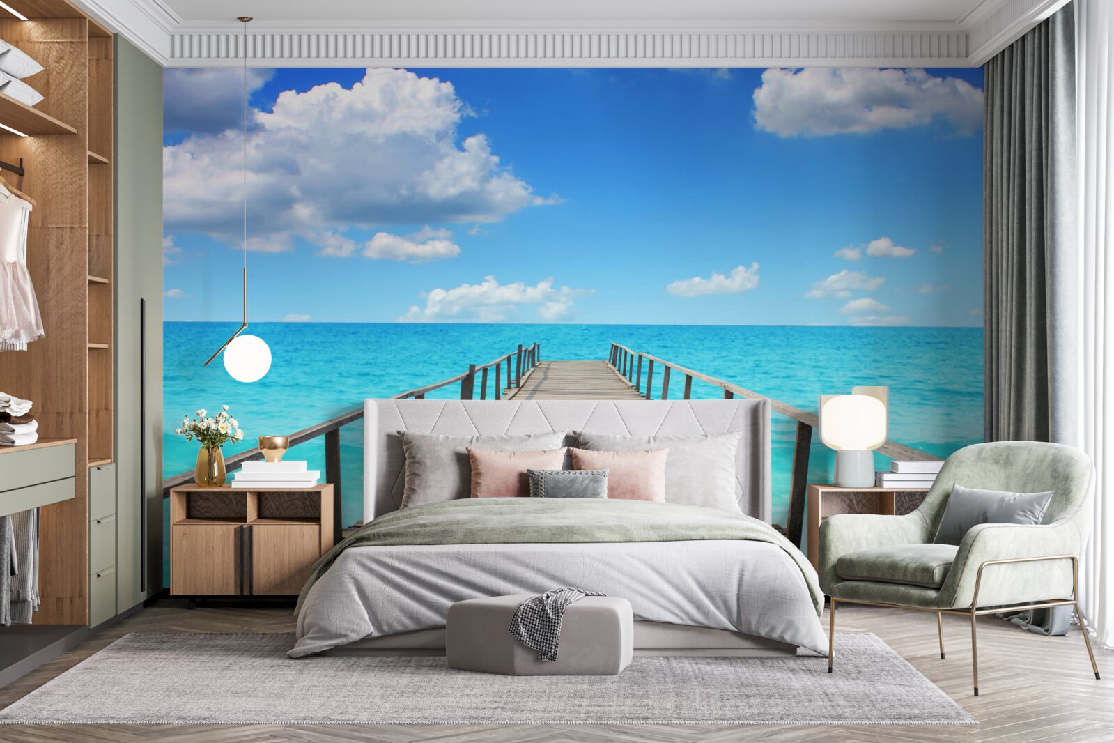 Fototapeta pád do nekonečného mora