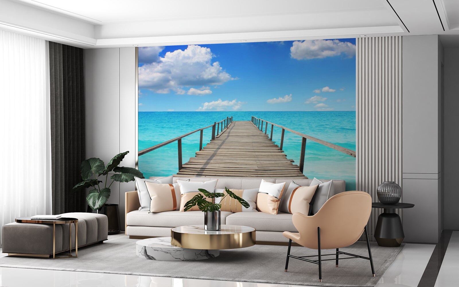 Fototapeta pád do nekonečného mora