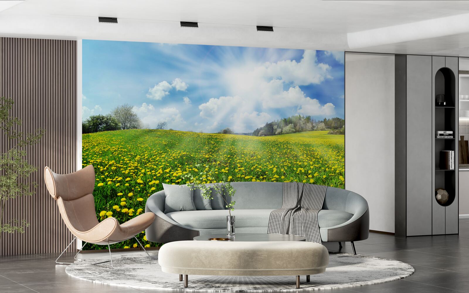 Fototapeta púpavový priestor