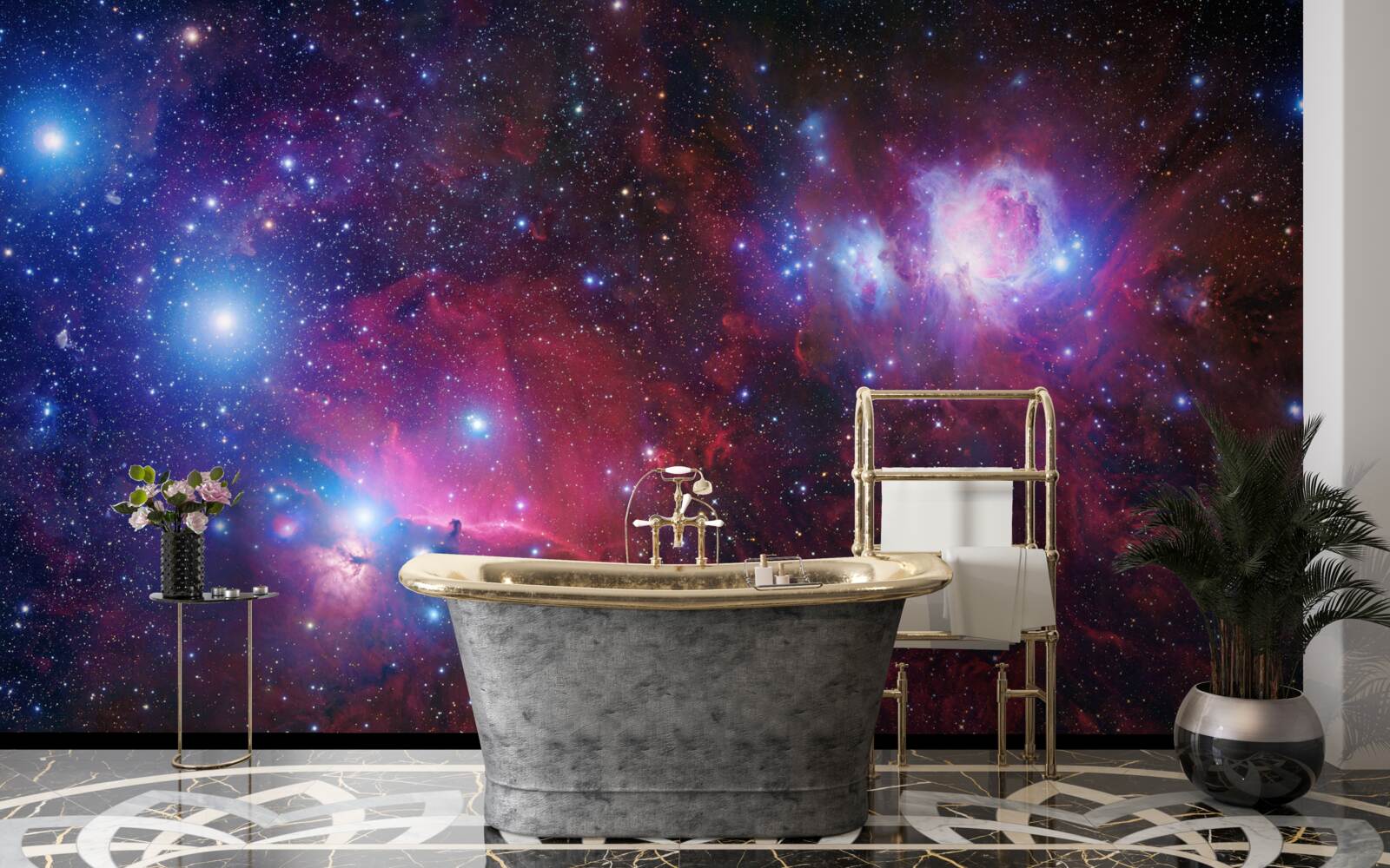 Fototapeta hviezdna obloha pokrytá nocou