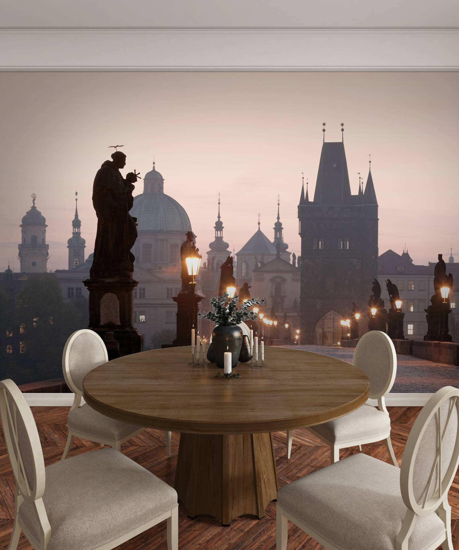 Fototapeta Stará Praha a jej Karlov most