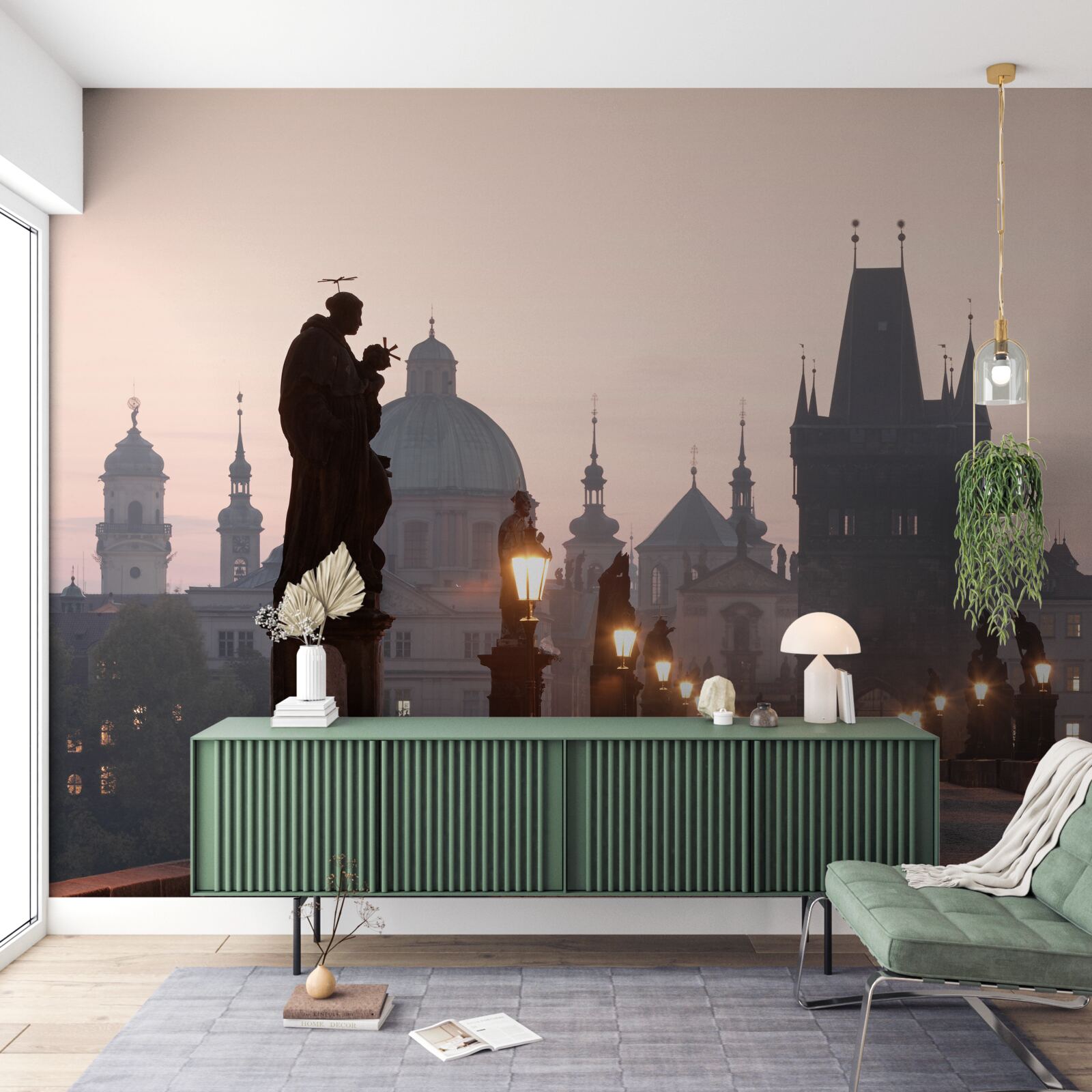 Fototapeta Stará Praha a jej Karlov most