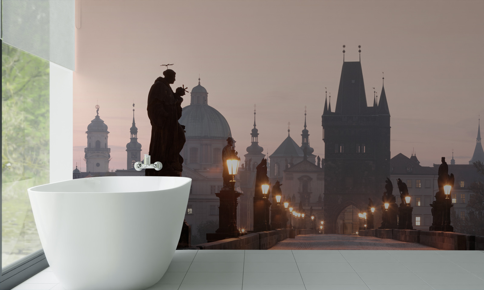 Fototapeta Stará Praha a jej Karlov most