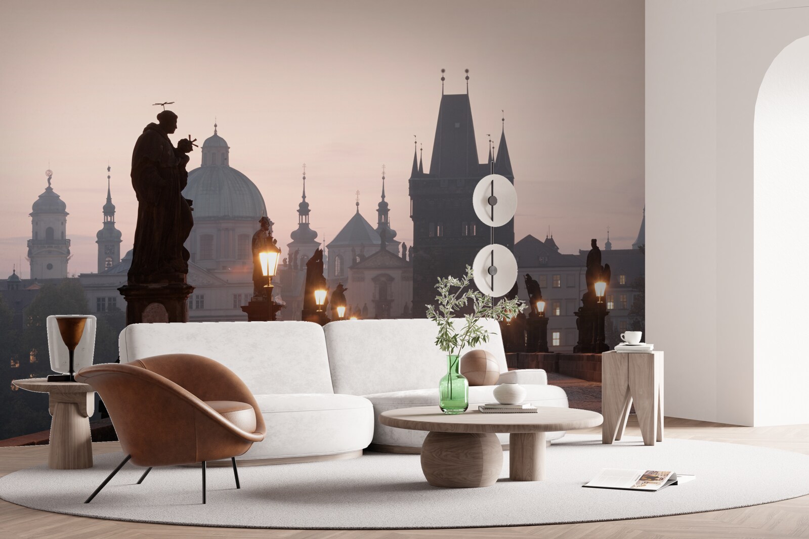 Fototapeta Stará Praha a jej Karlov most