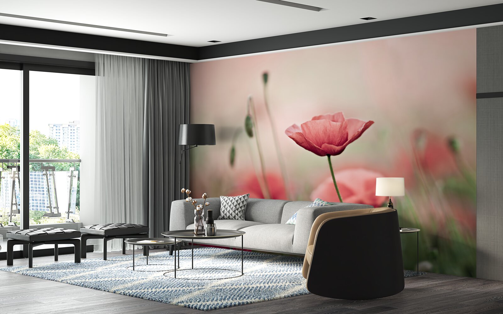 Fototapeta osamelé a bezbranné maky