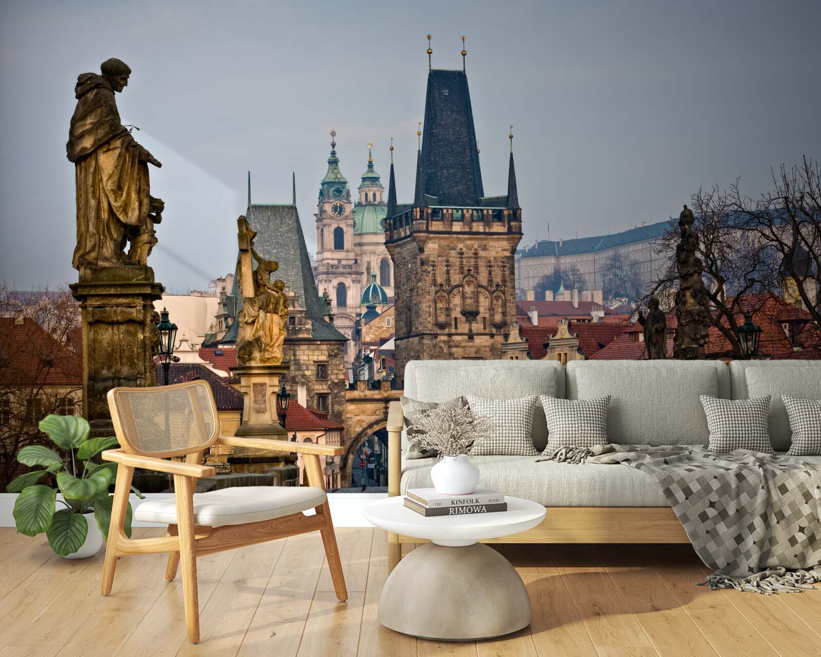 Fototapeta Karlov most v ranných hodinách