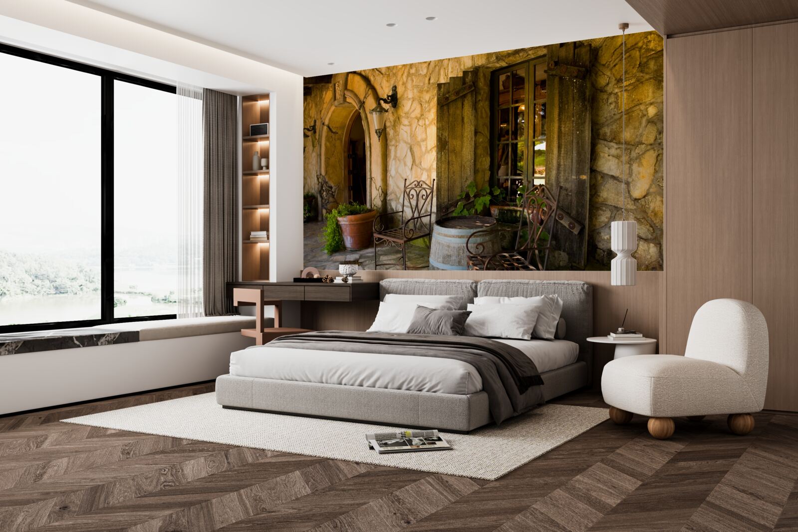 Fototapeta pohodlný priestor na oddych