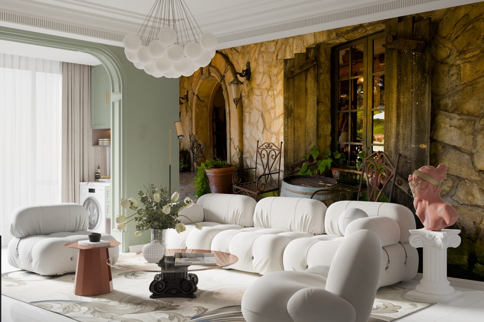 Fototapeta pohodlný priestor na oddych