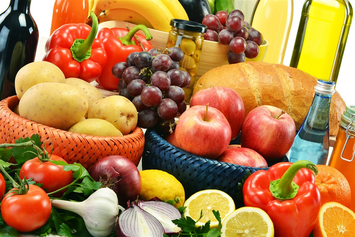 Fototapeta Správne zložená strava by mala byť na stole