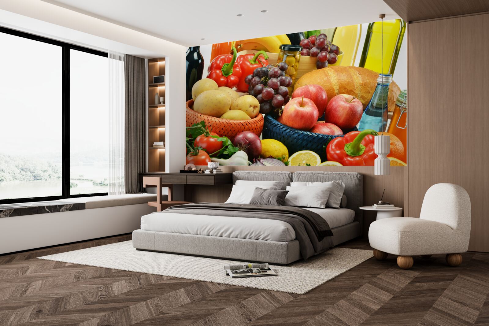 Fototapeta Správne zložená strava by mala byť na stole