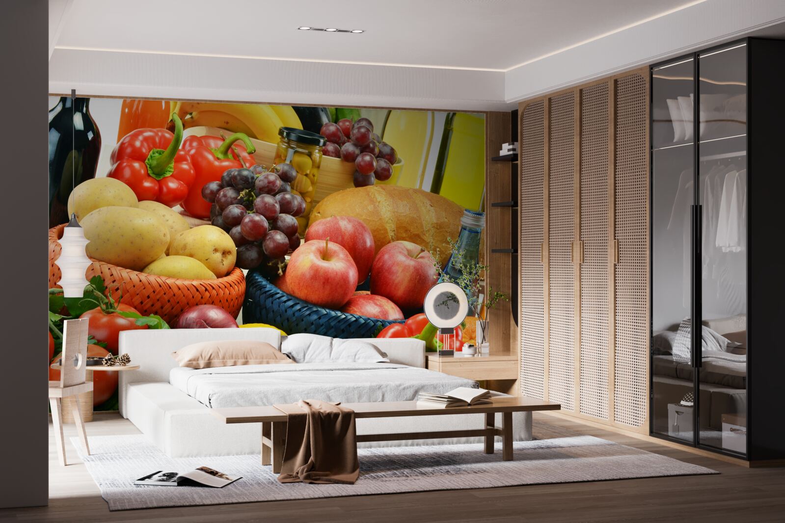 Fototapeta Správne zložená strava by mala byť na stole