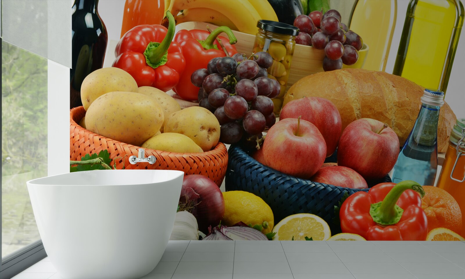 Fototapeta Správne zložená strava by mala byť na stole