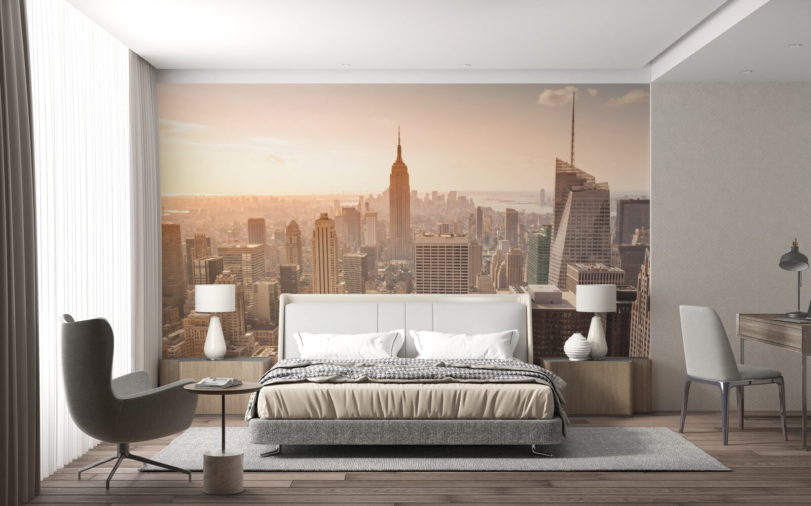 Fototapeta Svitanie nad New Yorkom