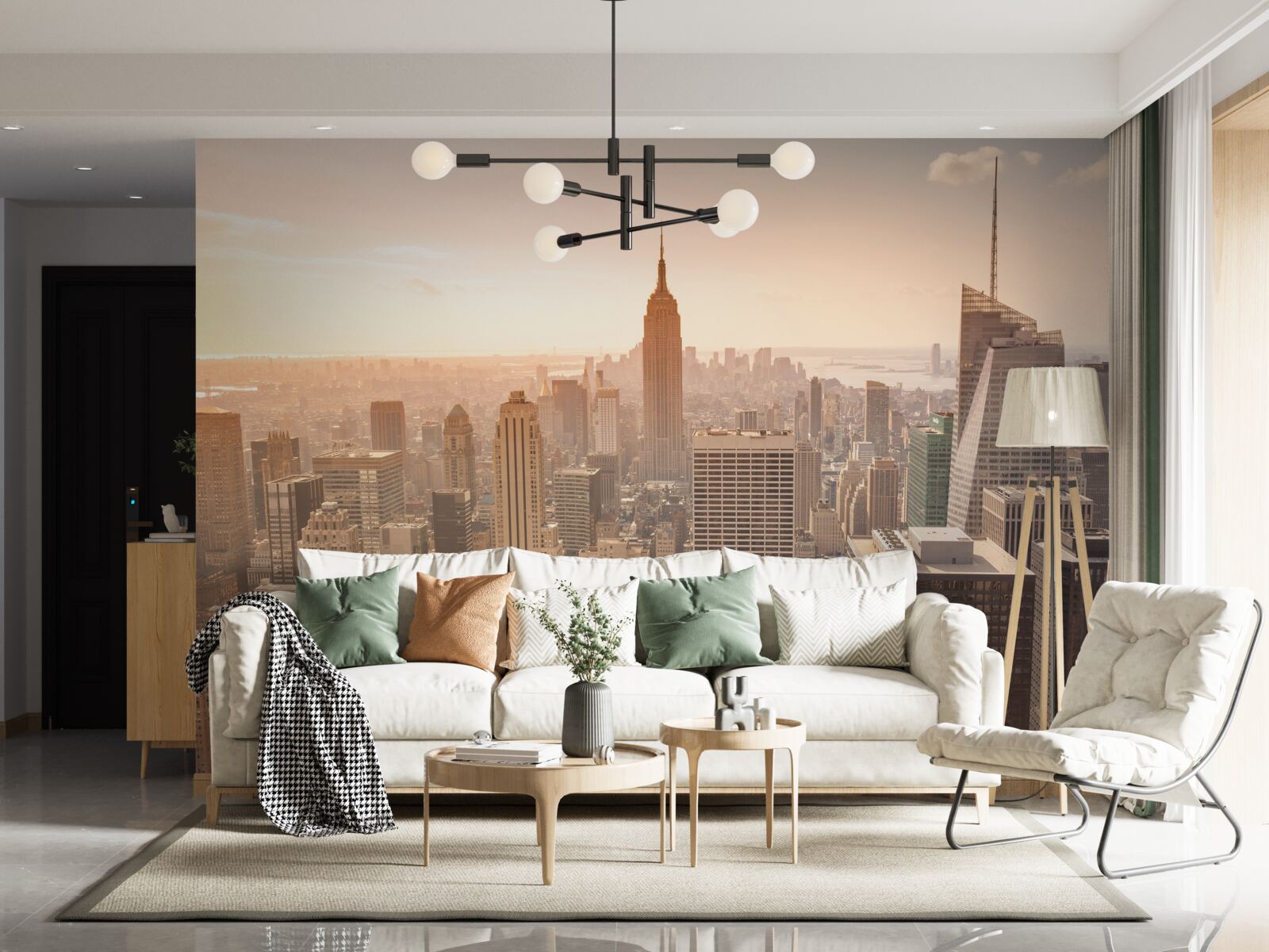 Fototapeta Svitanie nad New Yorkom