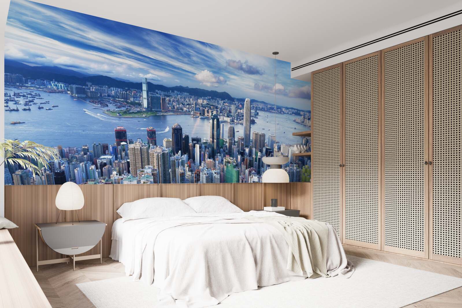 Fototapeta Mrakodrapy v prístave Victoria