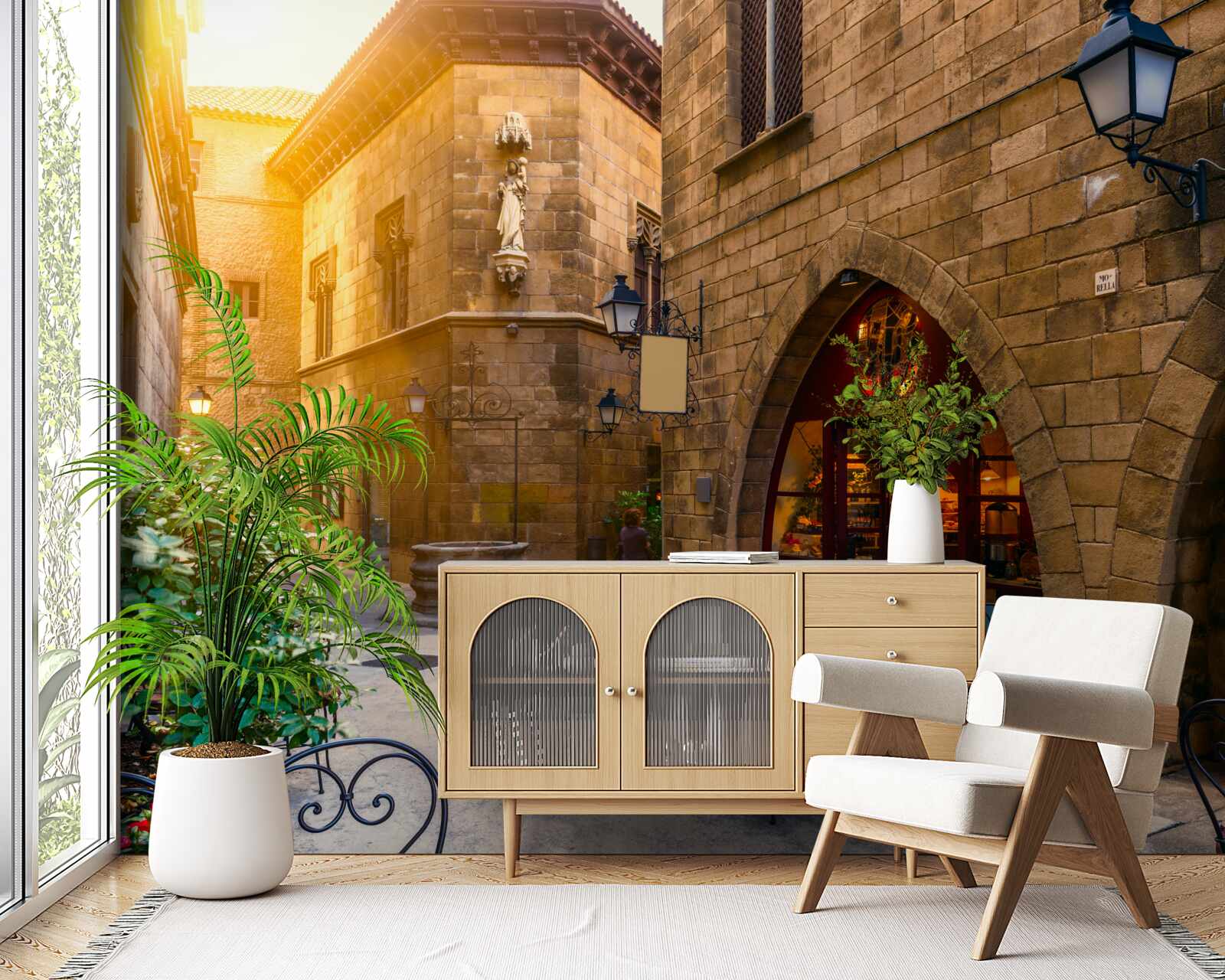 Fototapeta Barcelona, ​​Gotická štvrť