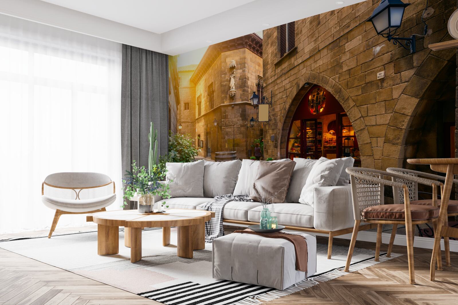 Fototapeta Barcelona, ​​Gotická štvrť