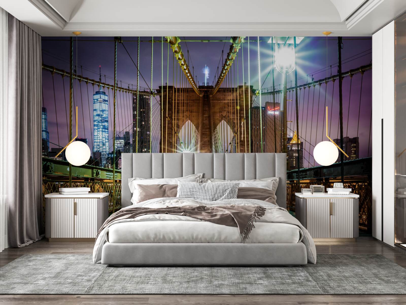 Fototapeta Brooklynský most pre chodcov