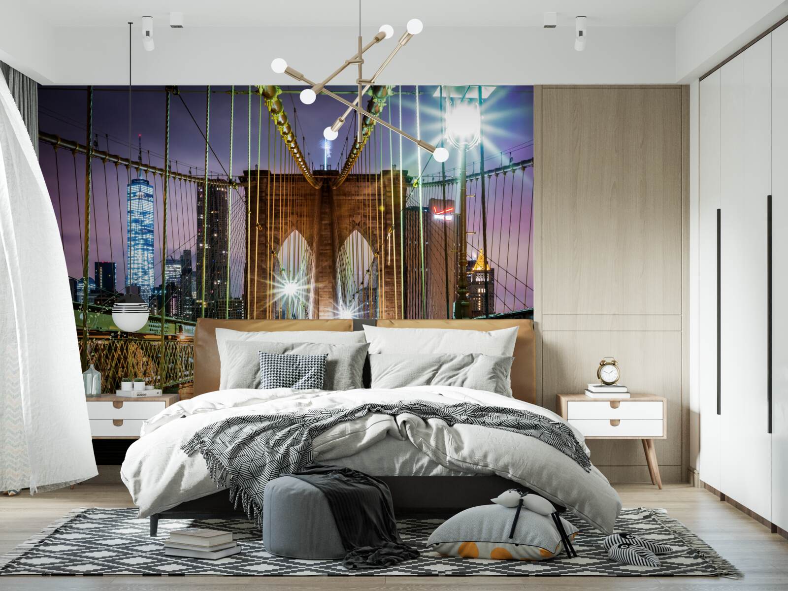 Fototapeta Brooklynský most pre chodcov