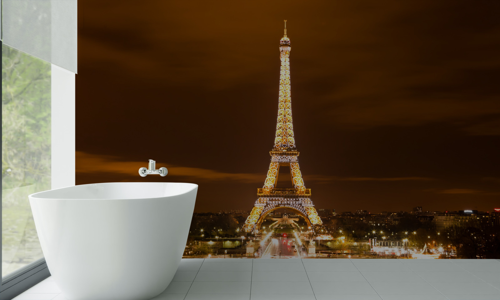 Fototapeta duša Paríža v noci