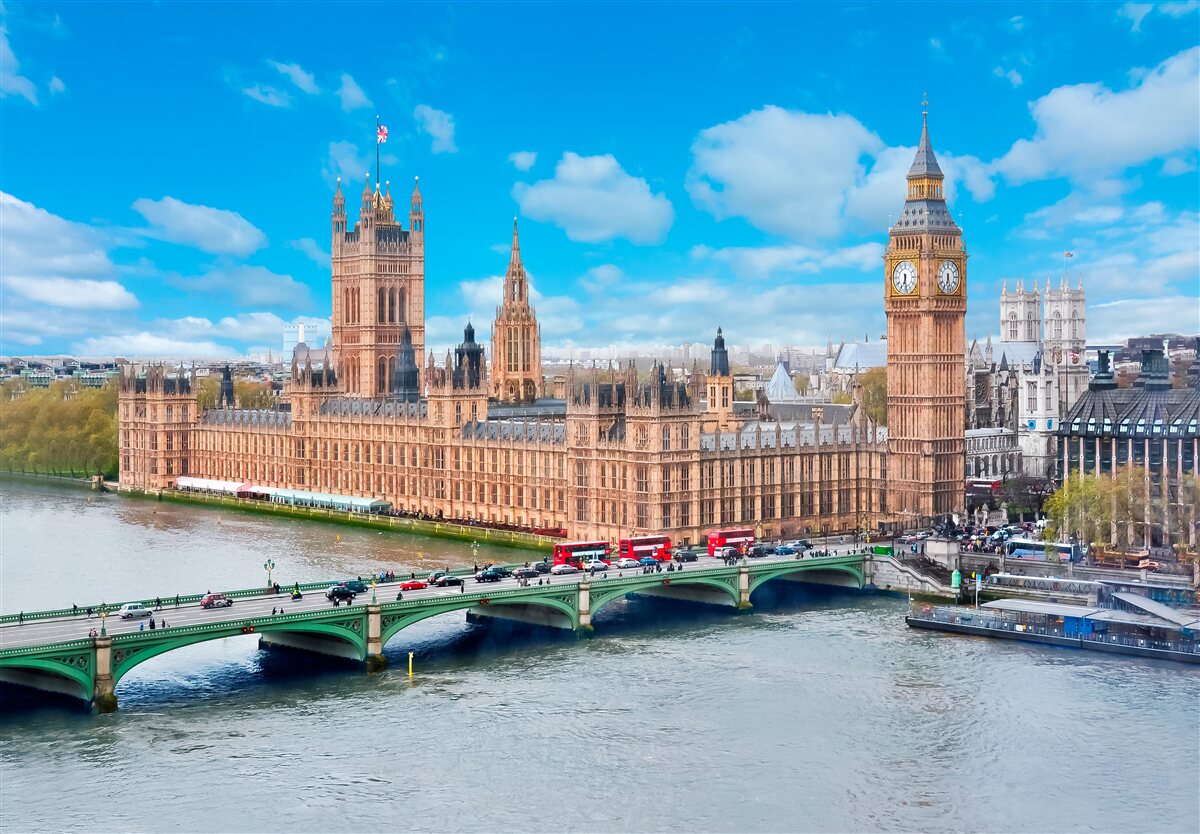 Fototapeta Big Ben a parlament sú srdcom Londýna